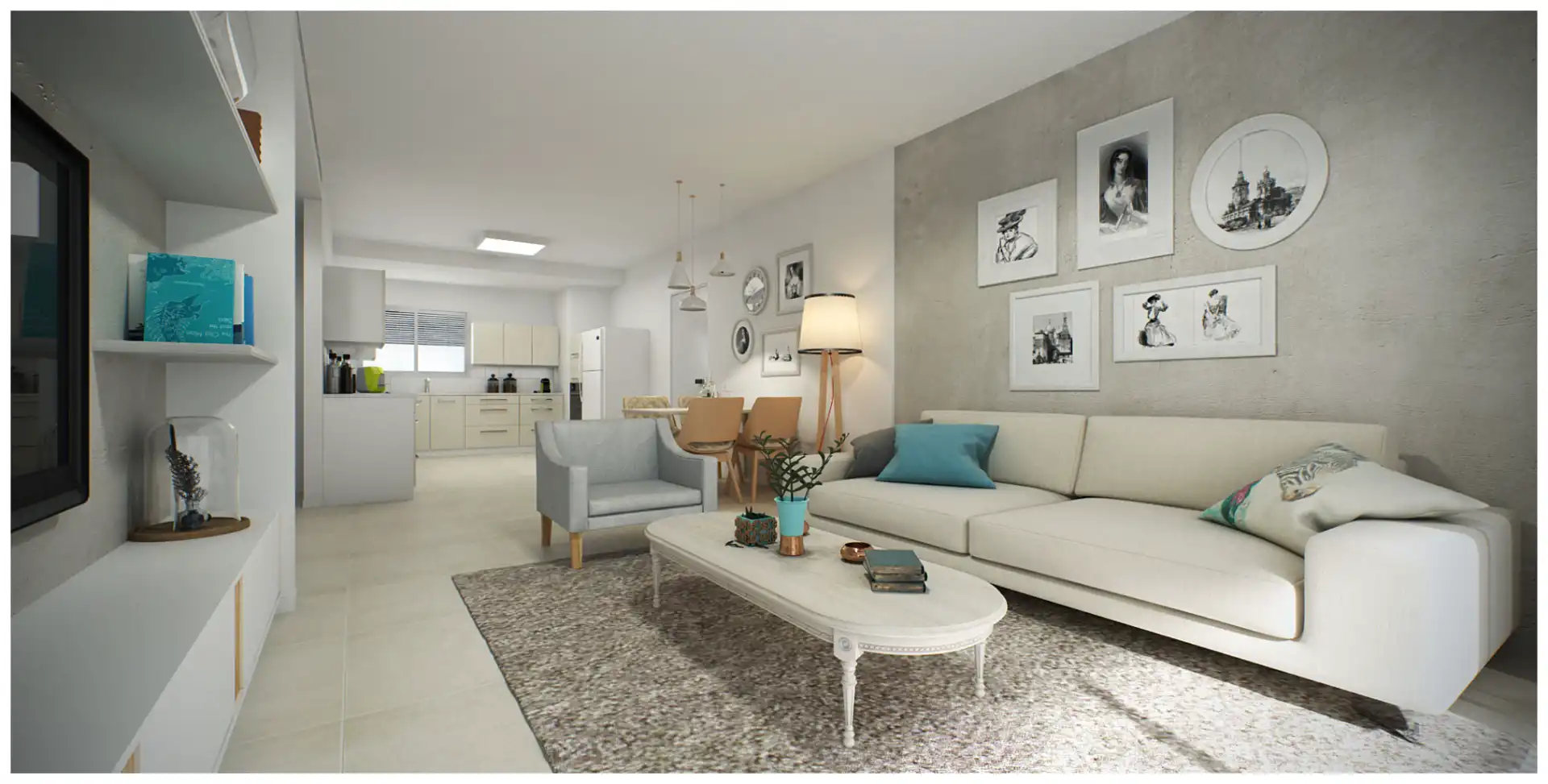 Lev Ganim living room