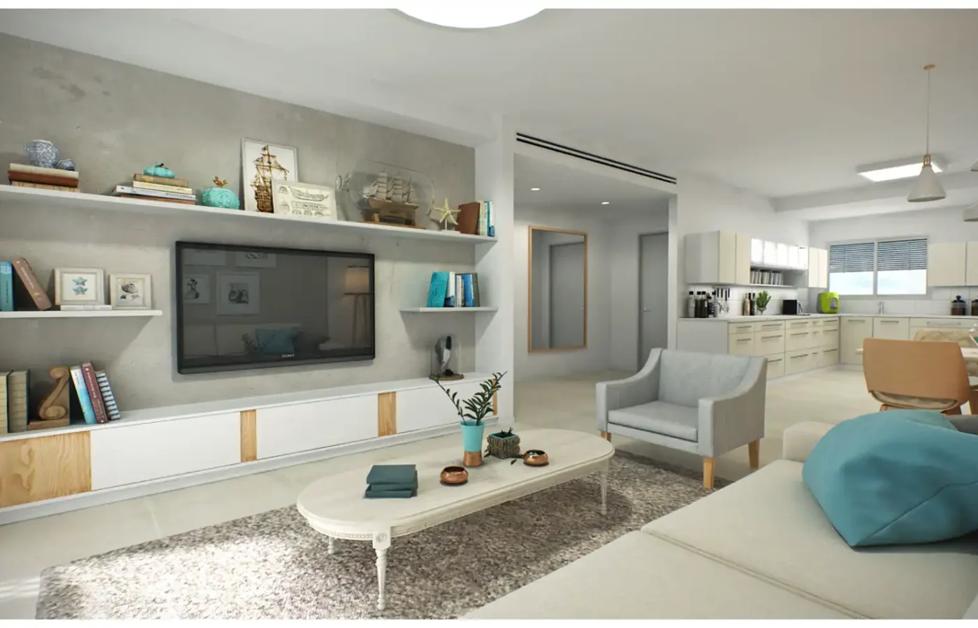 Lev Ganim Living room