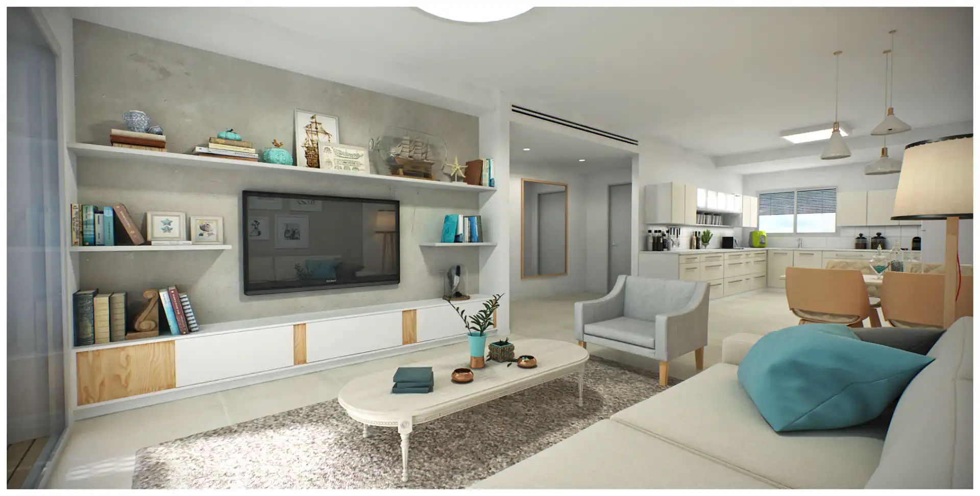 Lev Ganim Living room